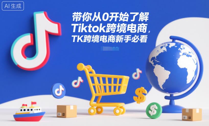 带你从0开始了解Tiktok跨境电商，TK跨境电商新手必看好创网-专注优质VIP网课 网络创业落地实操课程资源分享 – 每天更新_高质量项目输出好创网
