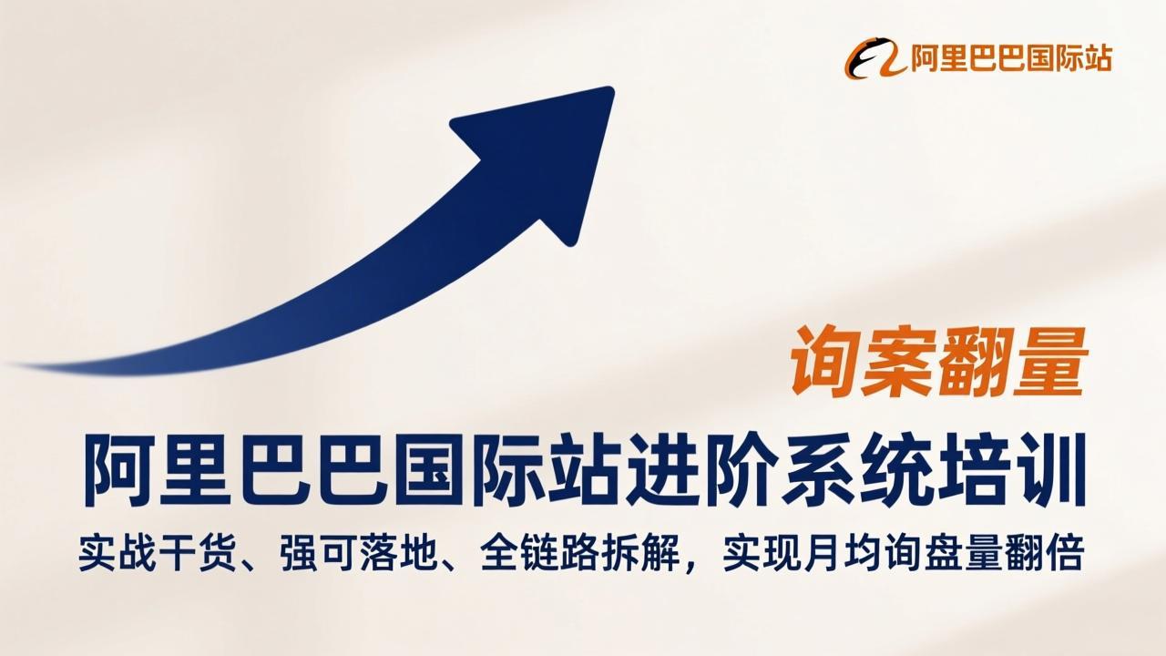 阿里巴巴国际站进阶系统培训，实战干货、强可落地、全链路拆解，实现月均询盘量翻倍好创网-专注优质VIP网课 网络创业落地实操课程资源分享 – 每天更新_高质量项目输出好创网