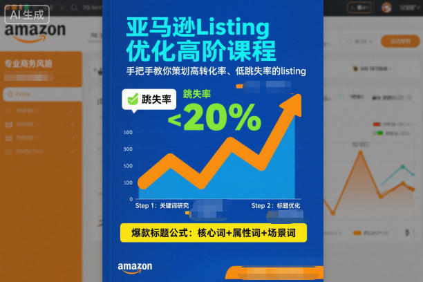 亚马逊Listing优化高阶课程,手把手教你策划高转化率、低跳失率的listing好创网-专注优质VIP网课 网络创业落地实操课程资源分享 – 每天更新_高质量项目输出好创网