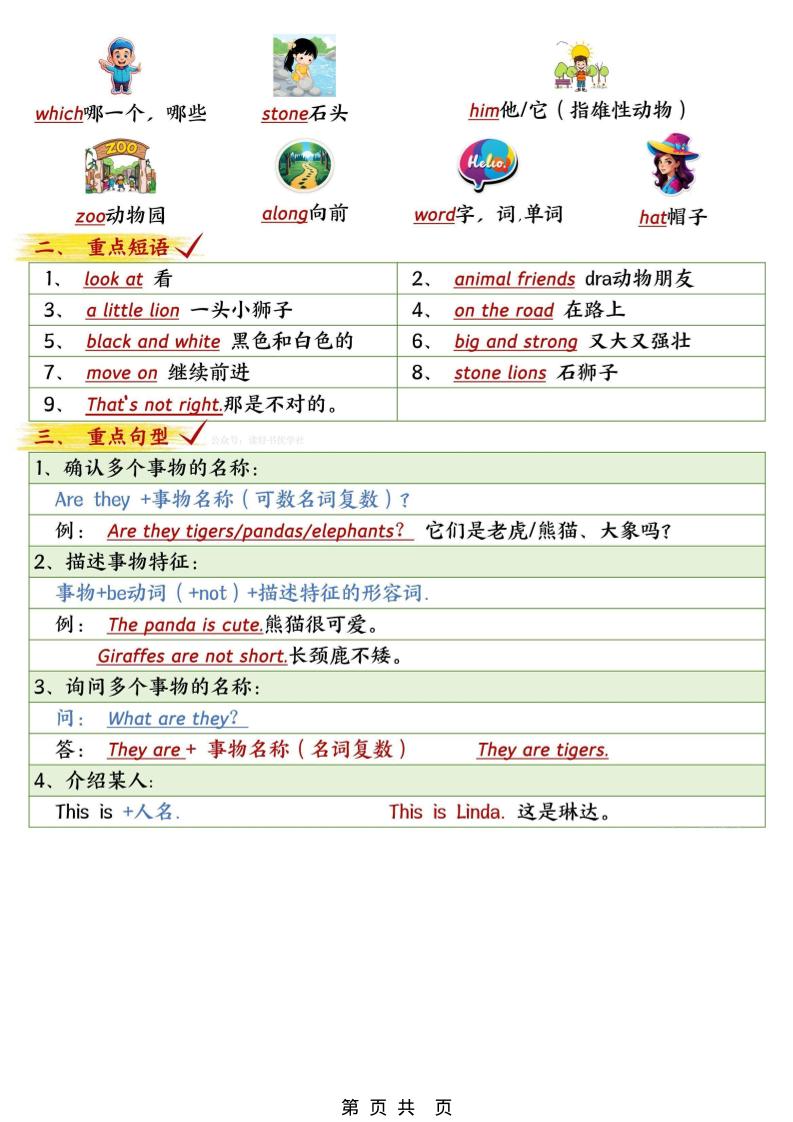 三下外研版英语1-6单元考点知识清单好创网-专注优质VIP网课 网络创业落地实操课程资源分享 – 每天更新_高质量项目输出好创网