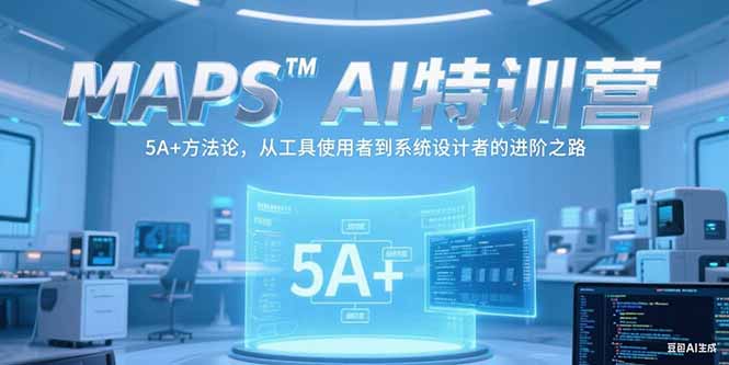 MAPSAI特训营，掌握 5A+方法论，从工具使用者到系统设计者的进阶之路好创网-专注优质VIP网课 网络创业落地实操课程资源分享 – 每天更新_高质量项目输出好创网