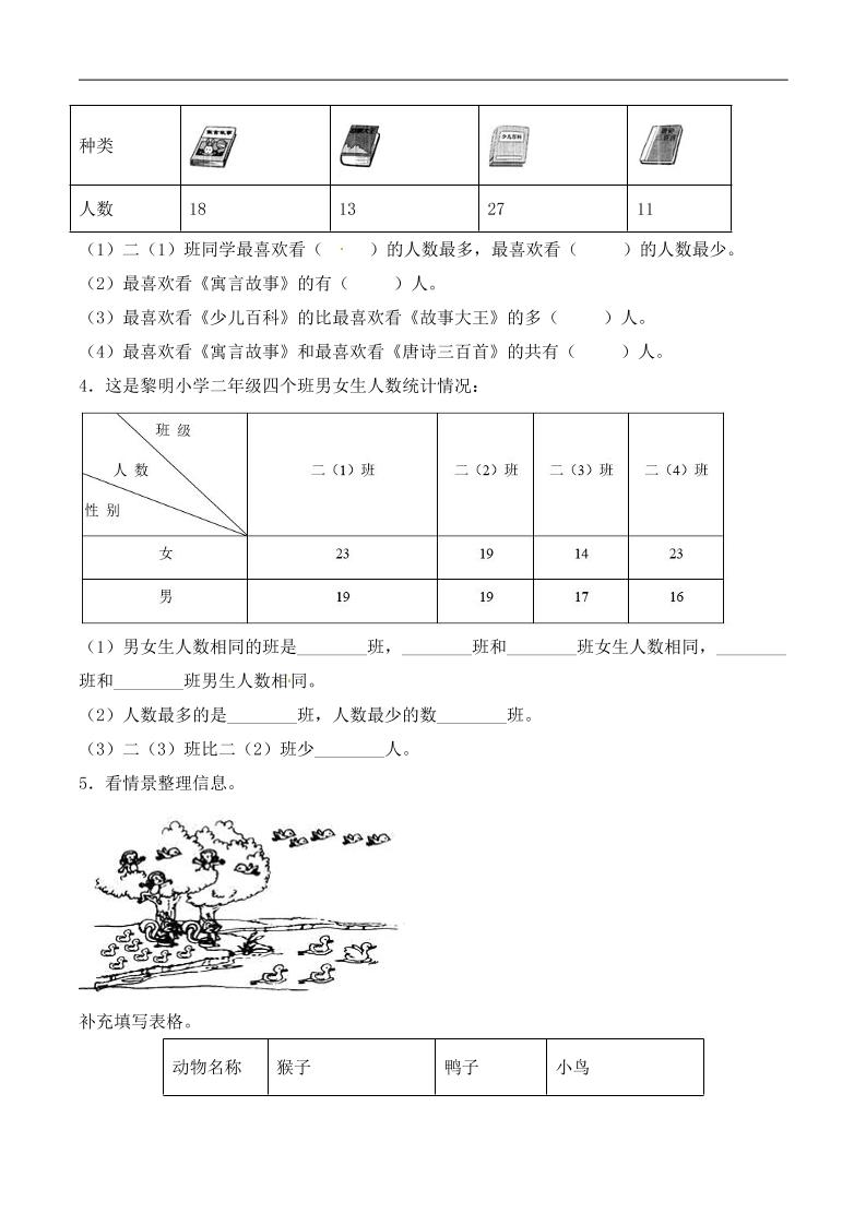 二年级下册数学试题-第一单元（含答案）人教好创网-专注优质VIP网课 网络创业落地实操课程资源分享 – 每天更新_高质量项目输出好创网