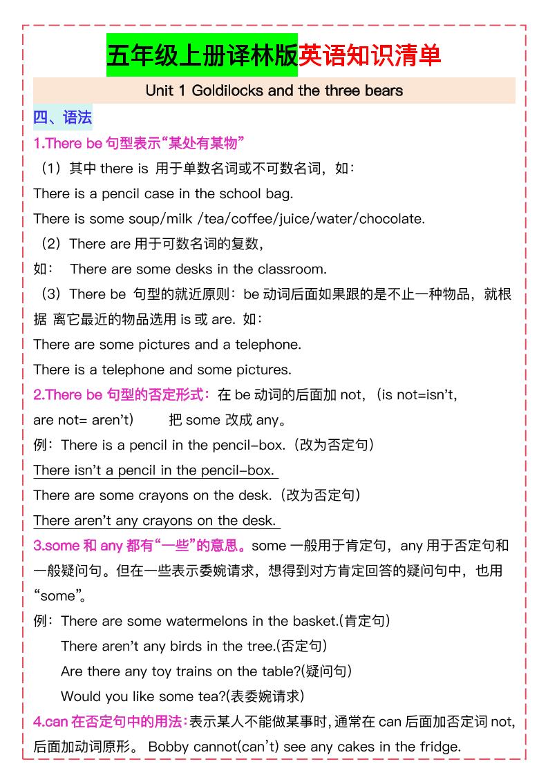 五上译林版英语知识清单21页好创网-专注优质VIP网课 网络创业落地实操课程资源分享 – 每天更新_高质量项目输出好创网