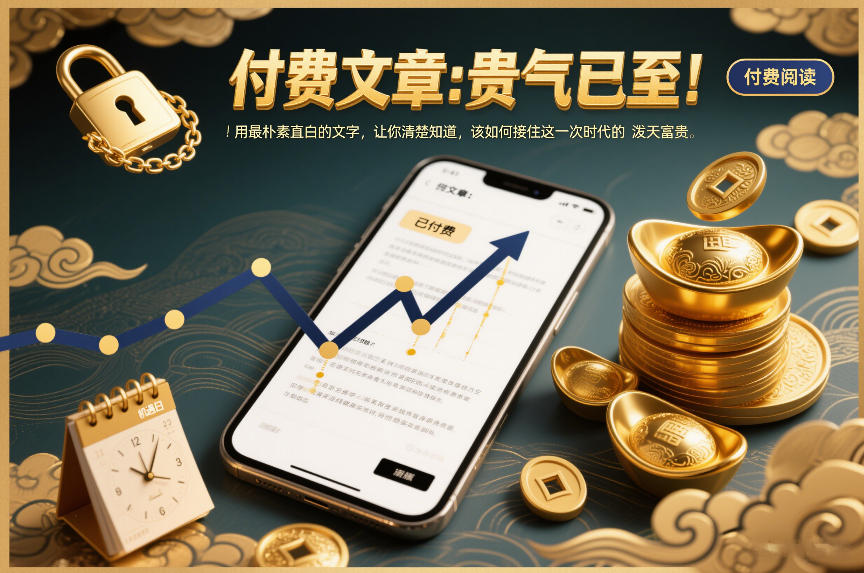 付费文章：贵气已至！用最朴素直白的文字，让你清楚知道，该如何接住这一次时代的泼天富贵好创网-专注优质VIP网课 网络创业落地实操课程资源分享 – 每天更新_高质量项目输出好创网