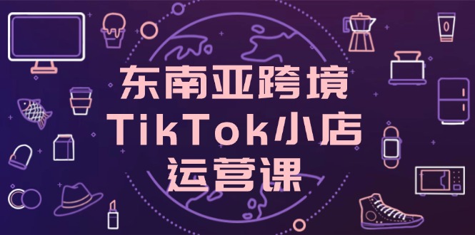 东南亚跨境TikTok小店运营课，掌握店铺设置与流量转化核心技巧好创网-专注优质VIP网课 网络创业落地实操课程资源分享 – 每天更新_高质量项目输出好创网