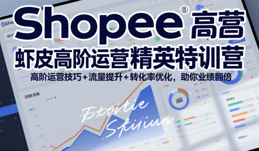 Shopee虾皮高阶运营精英特训营，高阶运营技巧+流量提升+转化率优化，助你业绩翻倍好创网-专注优质VIP网课 网络创业落地实操课程资源分享 – 每天更新_高质量项目输出好创网