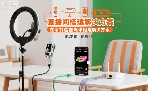 直播间搭建解决方案,在家打造自媒体搭建解决方案好创网-专注优质VIP网课 网络创业落地实操课程资源分享 – 每天更新_高质量项目输出好创网