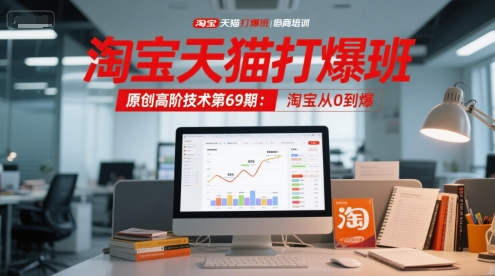 淘宝天猫打爆班原创高阶技术第69期：淘宝从0到爆好创网-专注优质VIP网课 网络创业落地实操课程资源分享 – 每天更新_高质量项目输出好创网
