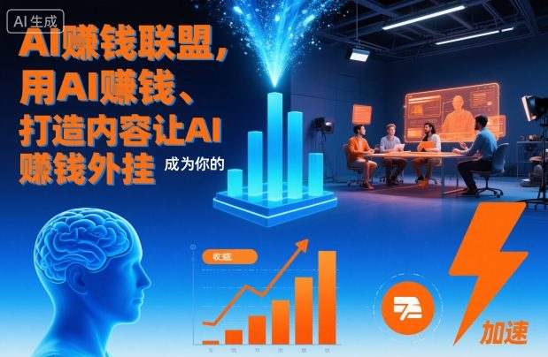 AI賺钱联盟，用AI賺钱、打造内容让AI成为你的賺钱外挂好创网-专注优质VIP网课 网络创业落地实操课程资源分享 – 每天更新_高质量项目输出好创网
