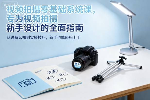 视频拍摄零基础系统课，专为视频拍摄新手设计的全面指南好创网-专注优质VIP网课 网络创业落地实操课程资源分享 – 每天更新_高质量项目输出好创网