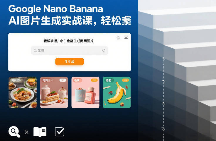 Google Nano Banana AI图片生成实战课，轻松掌握，小白也能生成商用图片好创网-专注优质VIP网课 网络创业落地实操课程资源分享 – 每天更新_高质量项目输出好创网