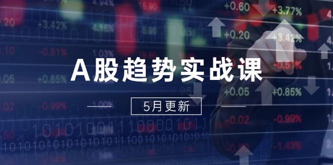 A股趋势实战课:主力动向+政策红利,2025全年策略5月更新好创网-专注优质VIP网课 网络创业落地实操课程资源分享 – 每天更新_高质量项目输出好创网