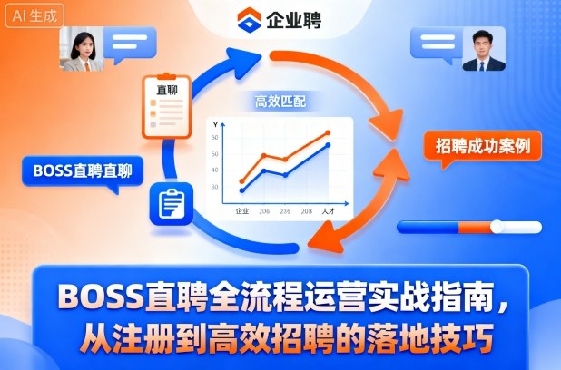 BOSS直聘全流程运营实战指南,从注册到高效招聘的落地技巧好创网-专注优质VIP网课 网络创业落地实操课程资源分享 – 每天更新_高质量项目输出好创网