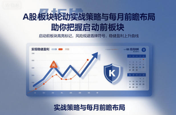 A股板块轮动实战策略与每月前瞻布局,助你把握启动前板块,规避风险,实现稳健盈利好创网-专注优质VIP网课 网络创业落地实操课程资源分享 – 每天更新_高质量项目输出好创网