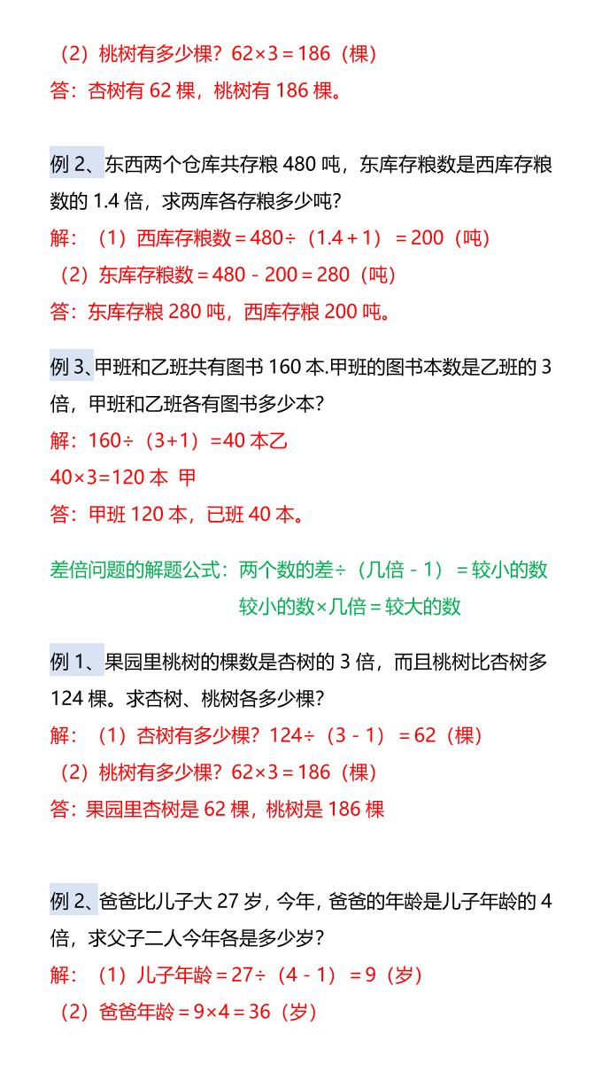【2025秋新版】五年级数学暑期训练：《和差倍问题》-五上数学好创网-专注优质VIP网课 网络创业落地实操课程资源分享 – 每天更新_高质量项目输出好创网