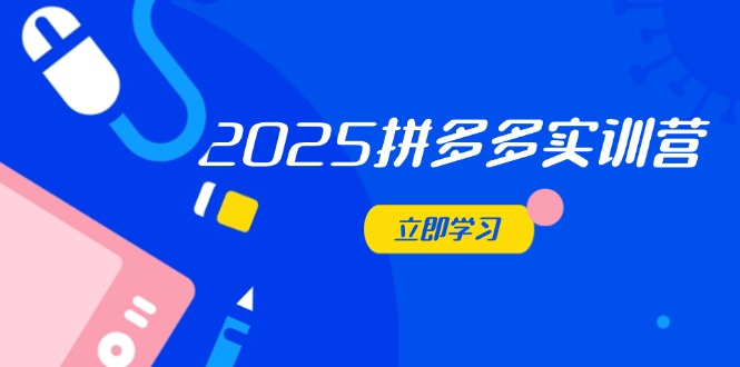 2025拼多多实训营：深度剖析运营关键，助力电商人快速提升好创网-专注优质VIP网课 网络创业落地实操课程资源分享 – 每天更新_高质量项目输出好创网