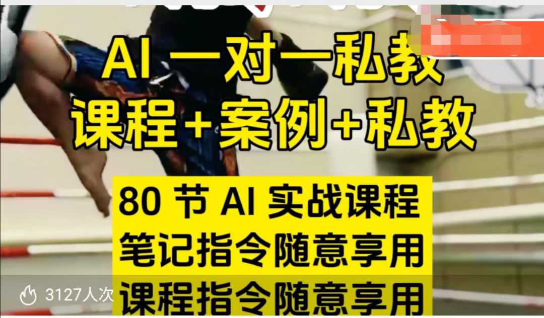 AI指令实战课,课程+案例,80节AI实战课程,笔记指令随意享用,课程指令随意享用(更新7月)好创网-专注优质VIP网课 网络创业落地实操课程资源分享 – 每天更新_高质量项目输出好创网