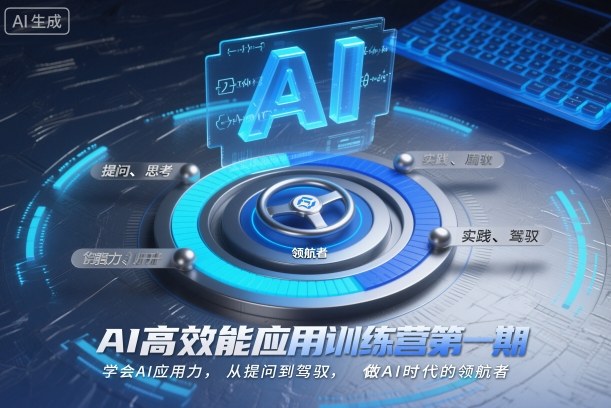 AI高效能应用训练营第一期,学会AI应用力,从提问到驾驭,做AI时代的领航者好创网-专注优质VIP网课 网络创业落地实操课程资源分享 – 每天更新_高质量项目输出好创网