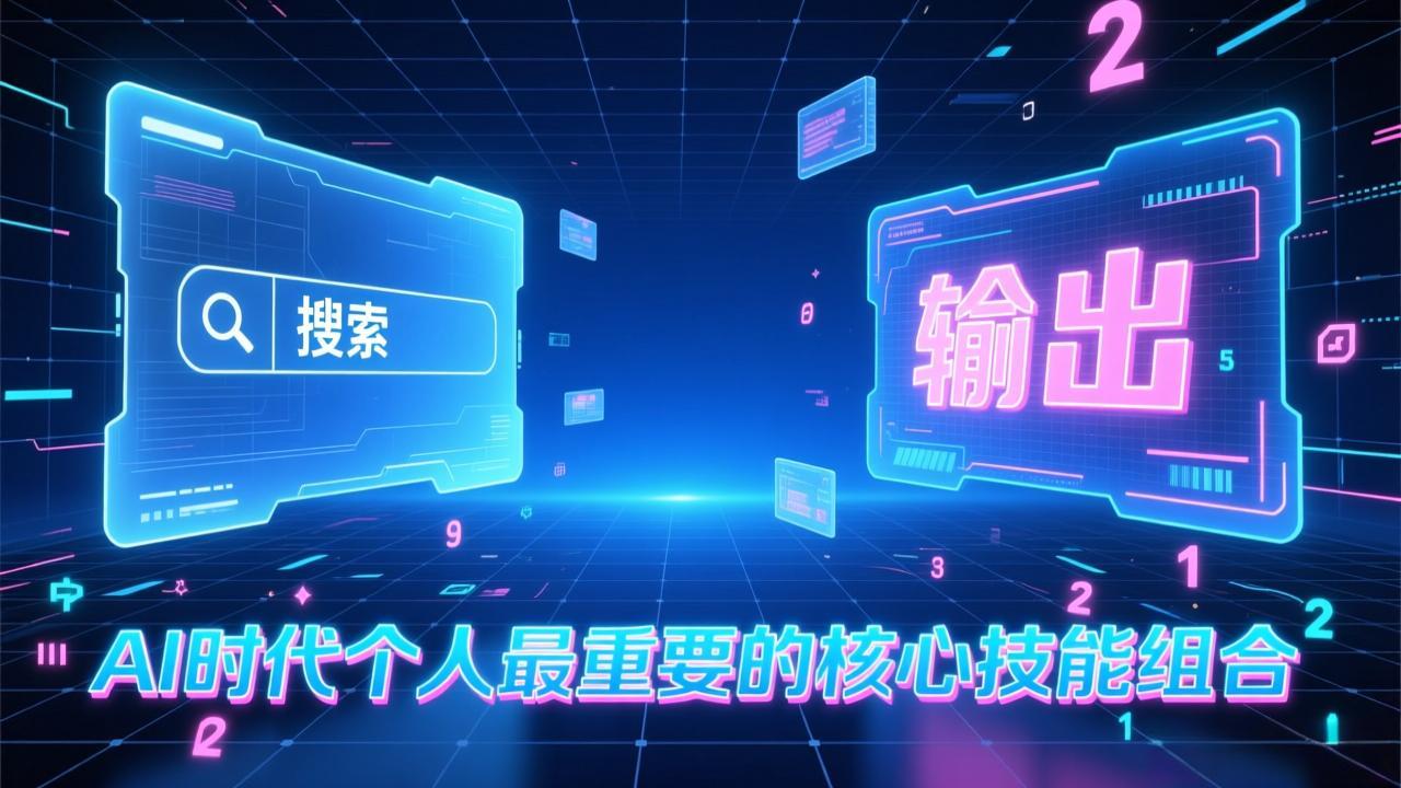 付费文章：AI时代个人最重要的核心技能组合：“输出能力”和“搜索能力”好创网-专注优质VIP网课 网络创业落地实操课程资源分享 – 每天更新_高质量项目输出好创网