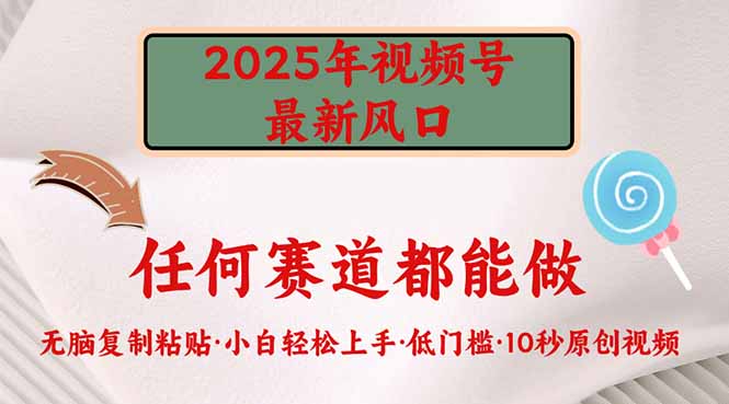 2025年视频号新风口,低门槛只需要无脑执行好创网-专注优质VIP网课 网络创业落地实操课程资源分享 – 每天更新_高质量项目输出好创网