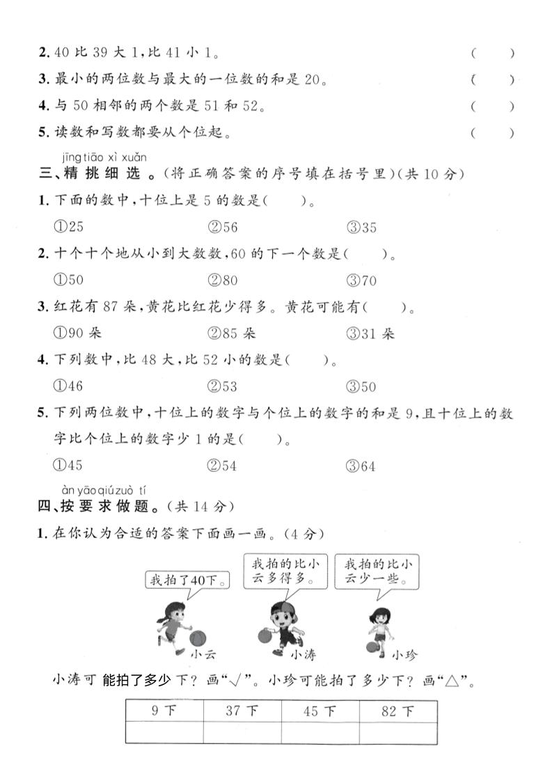 2025青岛63一下数学第四单元拔尖测试卷2好创网-专注优质VIP网课 网络创业落地实操课程资源分享 – 每天更新_高质量项目输出好创网