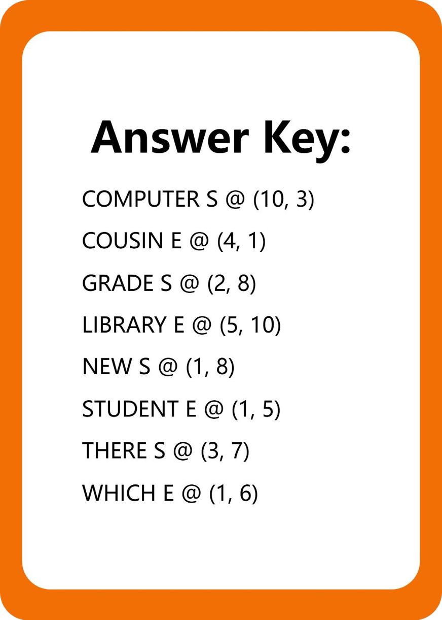25秋闽教版四上英语字谜游戏U1好创网-专注优质VIP网课 网络创业落地实操课程资源分享 – 每天更新_高质量项目输出好创网