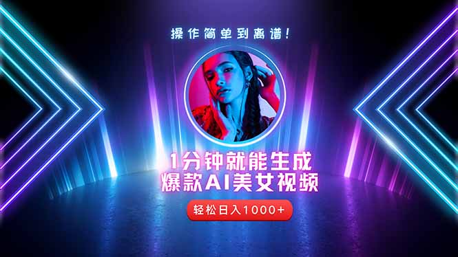 2025年最强副业：用AI做短视频，从零开始打造爆款账号！好创网-专注优质VIP网课 网络创业落地实操课程资源分享 – 每天更新_高质量项目输出好创网