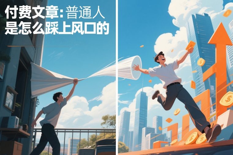 付费文章：普通人是怎么踩上风口的好创网-专注优质VIP网课 网络创业落地实操课程资源分享 – 每天更新_高质量项目输出好创网