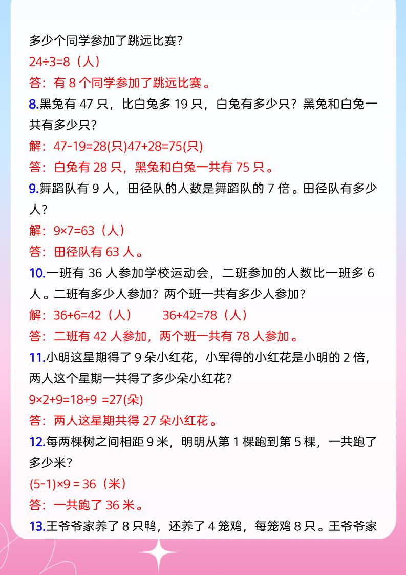 【2025秋新版】小学二年级上册数学期末必考应用题好创网-专注优质VIP网课 网络创业落地实操课程资源分享 – 每天更新_高质量项目输出好创网