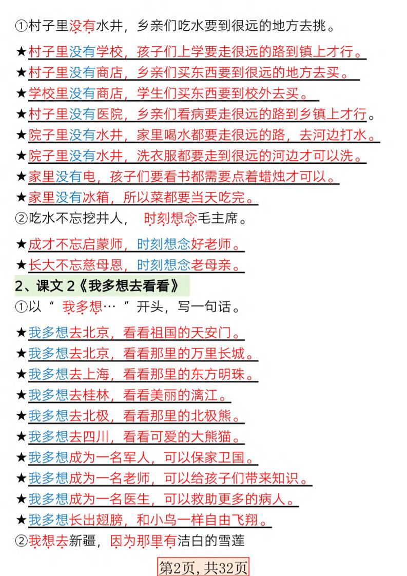 一年级下语文常考必备句子专项练习好创网-专注优质VIP网课 网络创业落地实操课程资源分享 – 每天更新_高质量项目输出好创网