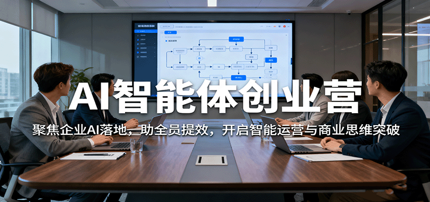 AI智能体创业营:聚焦企业AI落地,助全员提效,开启智能运营与商业思维突破好创网-专注优质VIP网课 网络创业落地实操课程资源分享 – 每天更新_高质量项目输出好创网