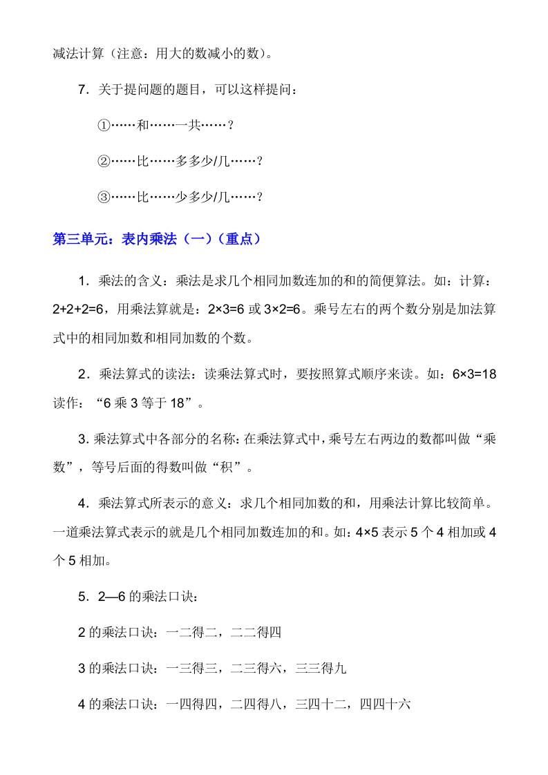 【冀教】二上数学知识点总结好创网-专注优质VIP网课 网络创业落地实操课程资源分享 – 每天更新_高质量项目输出好创网