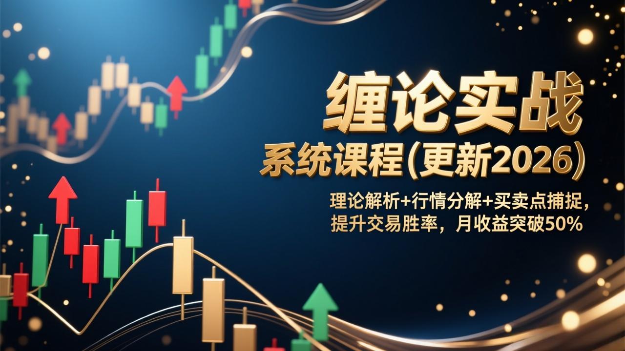 缠论实战系统课程(更新2026好创网-专注优质VIP网课 网络创业落地实操课程资源分享 – 每天更新_高质量项目输出好创网