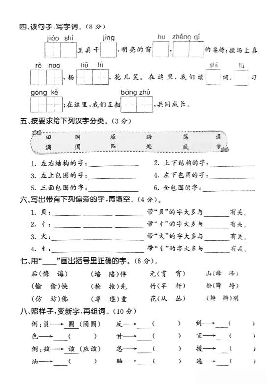 拼音汉字二下语文期末2好创网-专注优质VIP网课 网络创业落地实操课程资源分享 – 每天更新_高质量项目输出好创网