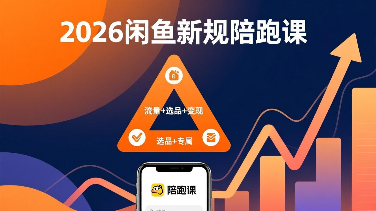 2026闲鱼高阶陪跑课全新上线，带你吃透新规玩转选品流量，从零搭建稳定变现盈利体系好创网-专注优质VIP网课 网络创业落地实操课程资源分享 – 每天更新_高质量项目输出好创网